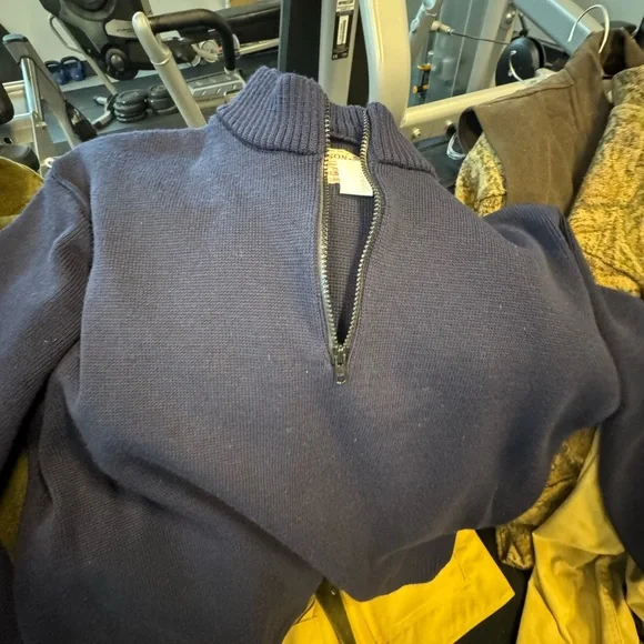 100% original Filson Virgin wool heavy duty quarter zip sweater - Picture 1 of 8